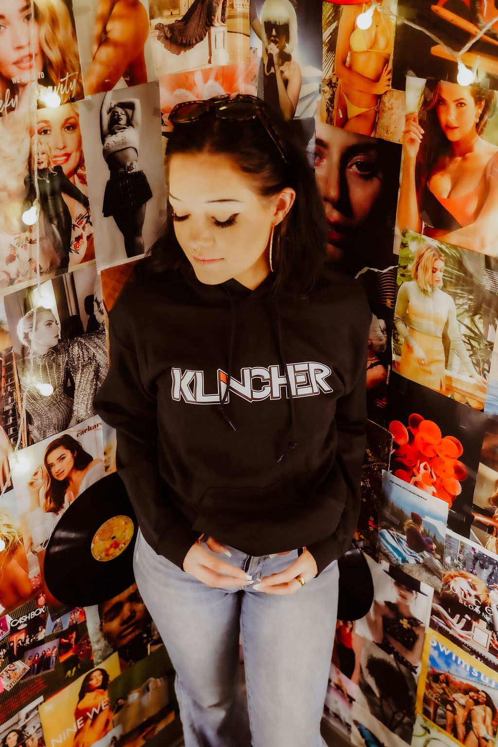 Black Klincher Hoodie
