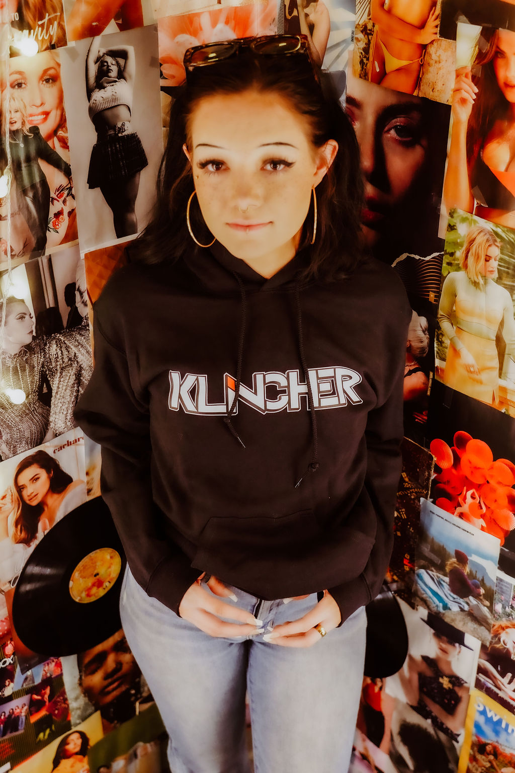 Black Klincher Hoodie - Image 8