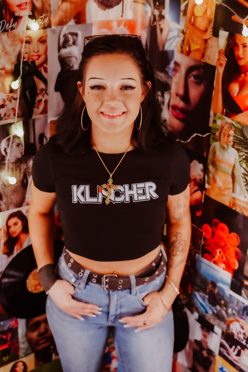 Klincher Crop Top Tee