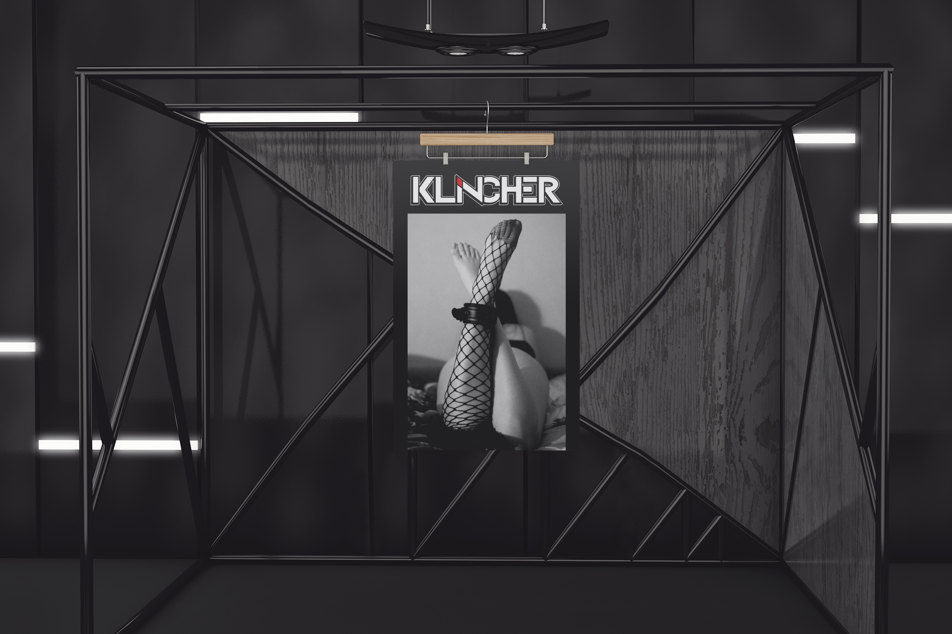 klincher bold and bound hanging poster